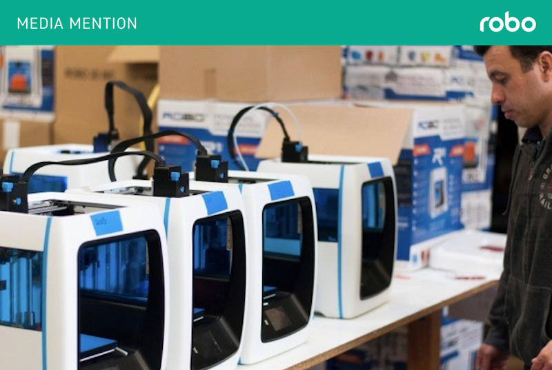 3D Printing Revolution Reaps Commercial Rewards for Robo 3D