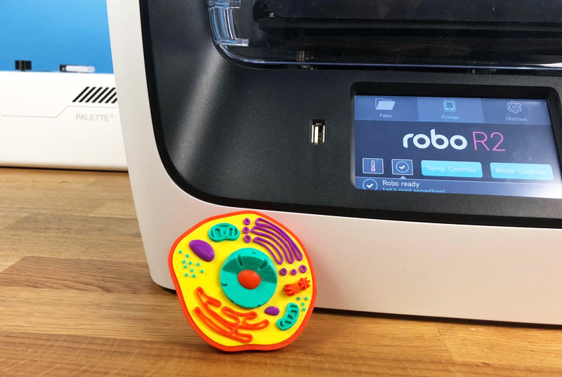 Multi Color 3D Printing with Palette+